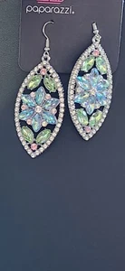 Pendientes Paparazzi Gallant Garden - Azul - Imagen 1 de 2