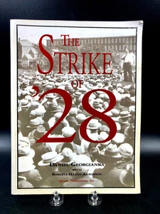 Signed The  Strike of 1928 Daniel Georgianna ~ Spinner New Bedford First Textile - Bild 1 von 16