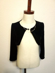 Jona Michelle Girls Black Shrug 5 - Picture 1 of 12