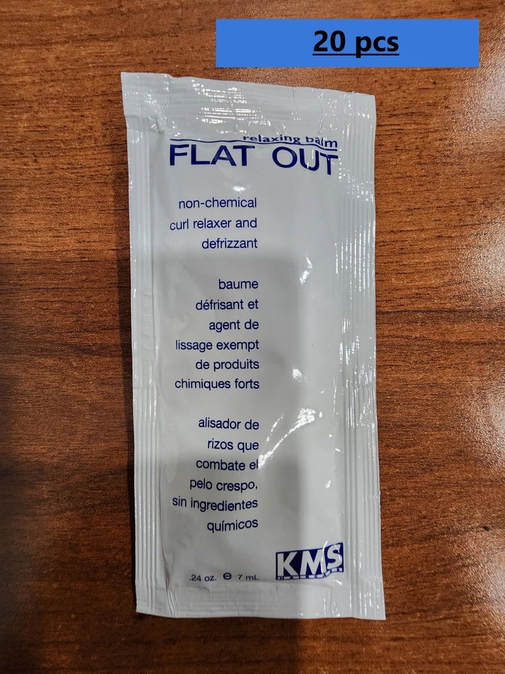 20pcs KMS Flat Out Relaxing Balm For Thick to Coarse Hair sample size .24oz - Image 1 of 1