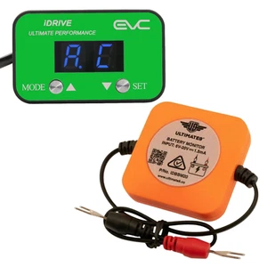 EVC iDrive Throttle Controller + battery monitor green for Ford Taurus 2015- - Picture 1 of 9
