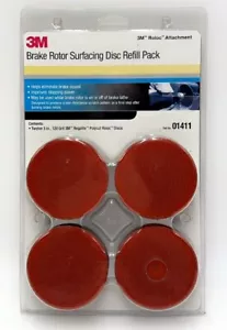 NEW 3M ROLOC 01411 ATTACHMENT BRAKE ROTOR SURFACE DISC REFILL 12 PACK P120 GRIT - Picture 1 of 3
