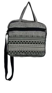 14 Inch Printed Laptop Bag Hemp Hand-loom Handcrafted Messenger Bags - Picture 1 of 4