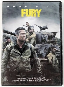 Fury - DVD - (Restricted) - NTSC, Widescreen, Color, Tank Warfare - Ships Fast - Picture 1 of 2