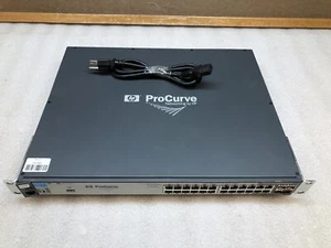HP ProCurve 2910al-24G J9145A 24 Port Gigabit Ethernet Switch TESTED - Picture 1 of 8