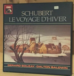 Schubert Winterreise GERARD SOUZAY DALTON BALDWIN EMI LVDSM 2 LP STEREO BOX MINT - Picture 1 of 6
