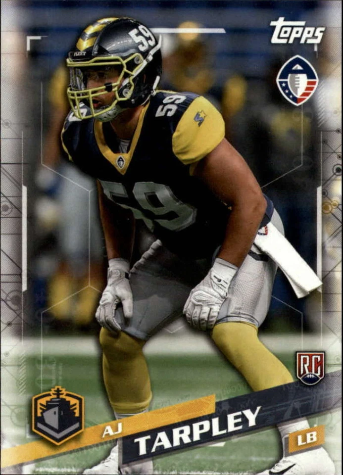 2019 Topps Alliance of American AAF Football Base Singles (Pick Your Cards) - Image 1 of 1