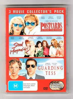 Postcards from the Edge / Steel Magnolias / Guarding Tess DVD 3 Pack - Very Good - image 1 of 2