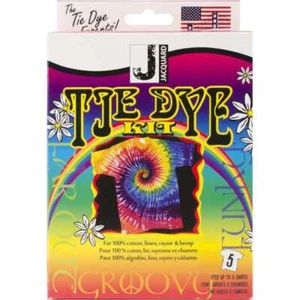 Jacquard Tie-Dye Fabric Dye Kit - Funky & Groove - Picture 1 of 5