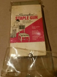 Vintage Swingline #101 "Tacker" Industrial Heavy Staple Gun 101-4 101-5 USA - Picture 1 of 10