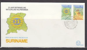 Surinam - Suriname Issue FDC 1983 (72) Natural Resources - Picture 1 of 1