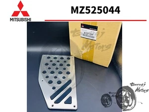 MITSUBISHI GENUINE LANCER EVOLUTION XALUMINUM FOOT REST PEDAL COVER KIT SST OEM - Picture 1 of 10