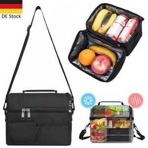 Isolierte Lunchpaket Kinder Thermoskanne Kühler Erwachsene Tote Food Lunchbox - Bild 1 von 9