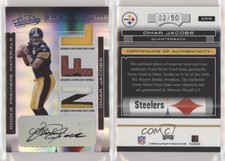 2006 Playoff Absolute Memorabilia /50 Omar Jacobs #268 Rookie Auto RC