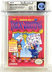ULTRA RARA!! Barker Bill's Trick Shooting - Classico Classico Classico NES!!! 9.2 B+ - Foto 1 di 2