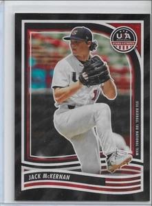 Jack McKernan 2024 Panini Stars & Stripes SP Black Lightning 1/1 One Of One #45 - Picture 1 of 2