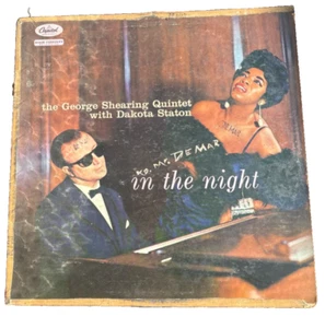 George Shearing Dakota Staton In The Night LP Capitol Jazz Vocal Cool 1958 VG - Picture 1 of 1