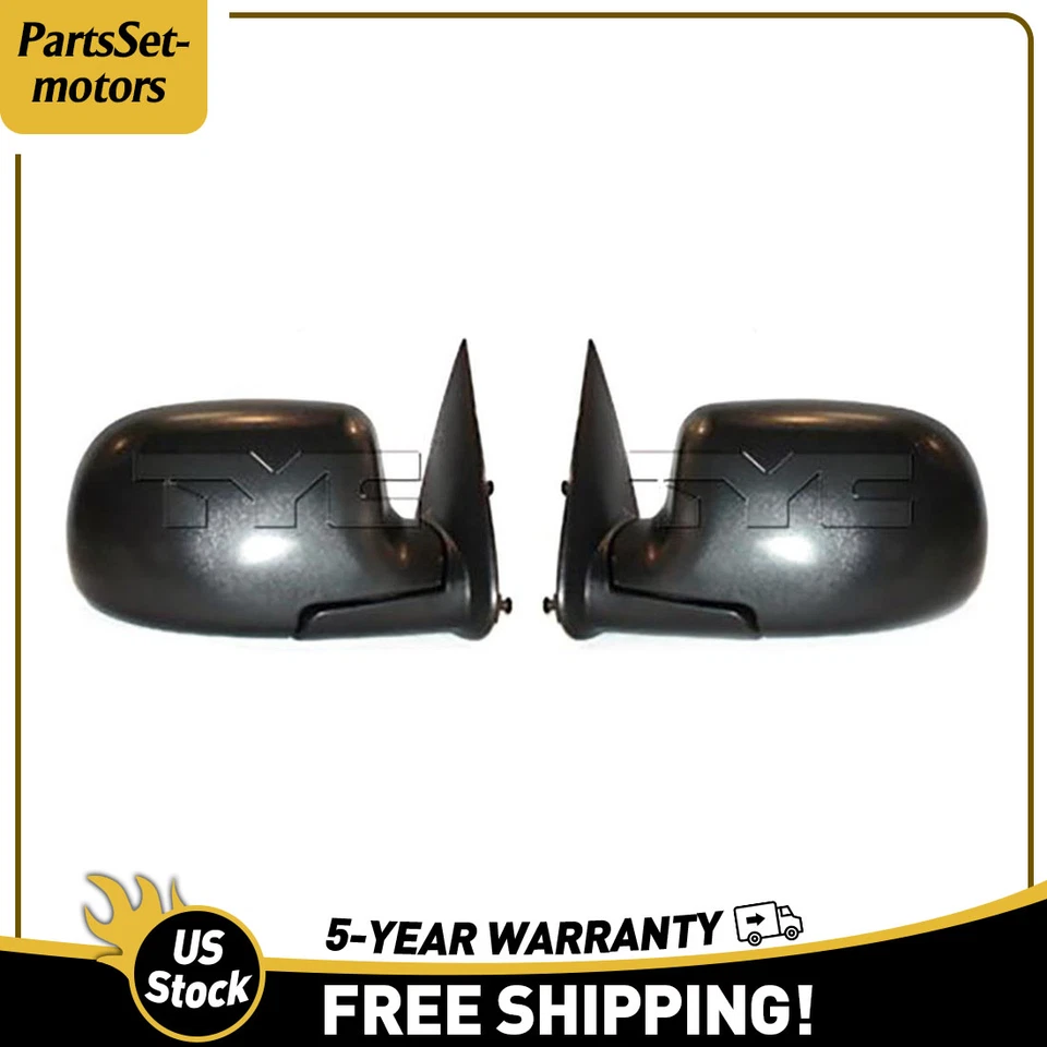 2X Espejo de puerta TYC para Silverado 1500 Chevrolet 1999 2000 2001 2002 2003 2004 Foto 1 de 2