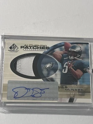 2004 Donovan McNabb SP Authentic Game Used Autograph 7/25 AAP-DN - Image 1 of 4