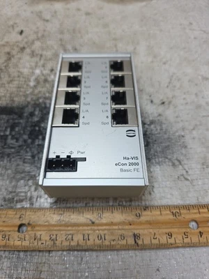 HARTING ELECTRIC Ha-VIS eCon 2080B-A ETHERNET SWITCH USED IN EXCELLENT CONDITION - Image 1 of 4
