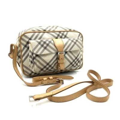 Сумка наплечная Burberry Blue Label Nova клетчатая кампусная - Изображение 1 из 4