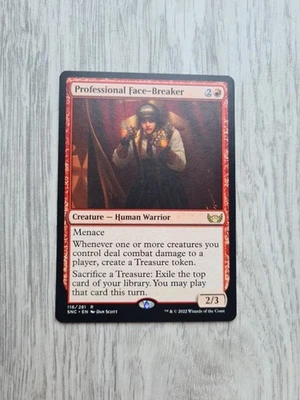MTG Professional Face-Breaker Streets Of New Capenna NM +free cards #1 - Image 1 of 2