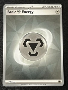 Holograma inverso Basic Metal Energy SVE 016 Pokemon Prismatic Evolutions - Imagen 1 de 2