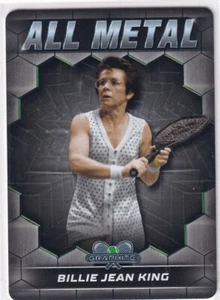 Topps Graphite 2024 Tennis No. ALM-14 Billie Jean King All Metal - Bild 1 von 2