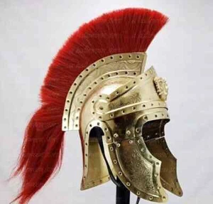 Elmetto centurione romano medievale design romano elmetto inciso rievocazione regalo - Foto 1 di 5