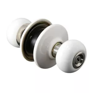 Keyed alike locks Ceramics Door Knob Lock Key Locking Knob Bedroom Bathroom - Picture 1 of 10