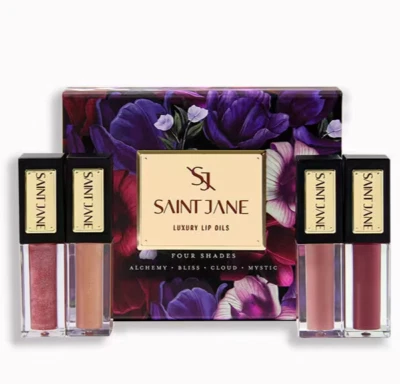 SAINT JANE  LUXURY LIP OIL Limited Edition 4 Shades Cloud Mystic Bliss Alchemy - Image 1 of 4