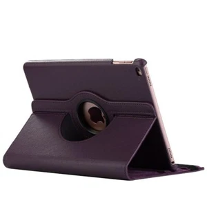 360 Rotating Leather Folio Case Cover Stand for iPad 234 Mini Air 9.7 10.2 10.5 - Picture 1 of 34