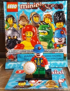 LEGO Minifiguras Serie 5 Pequeño Payaso 100% Completo Auténtico Minifigura - Imagen 1 de 3