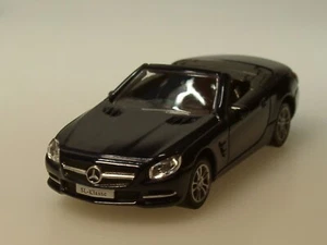 Norev Mercedes-Benz SL, offen, blau, dealer model - B6 696 0181 - 3inch - Picture 1 of 5
