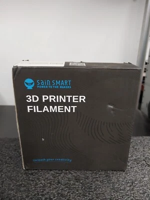 SAIN SMART 101-90-254 95A TPU Filament 1.75mm 0.25kg White 3D Printer Filament - Image 1 of 4