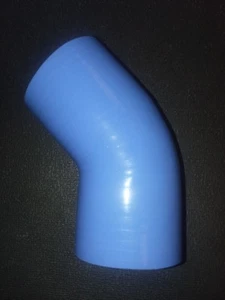2.5" SILICONE LOWER RADIATOR HOSE PACCAR KW PETERBILT SIMILAR TO F50-1548 - Picture 1 of 3