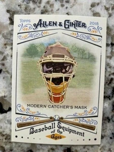 Tarjeta de equipo de béisbol 2018 Topps Allen Ginter máscara moderna de receptores #Bea-7 - Imagen 1 de 1