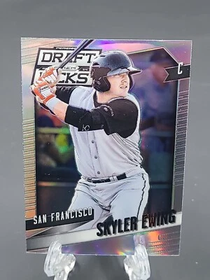 2014 Skyler Ewing SP Silver Refractor Rookie Panini Prizm Draft Picks - Image 1 of 2