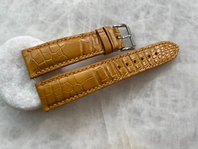 20mm/18mm Yellow Watch Strap Band - Image 1 of 4