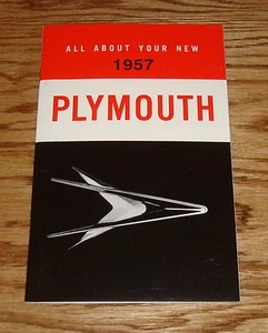Plymouth 1957 manual del operador del propietario 57 - Imagen 1 de 1