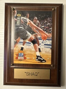 1994-95 Upper Deck Collector’s Choice Shaquille Shaq O’Neal Plaque NBA - Picture 1 of 7