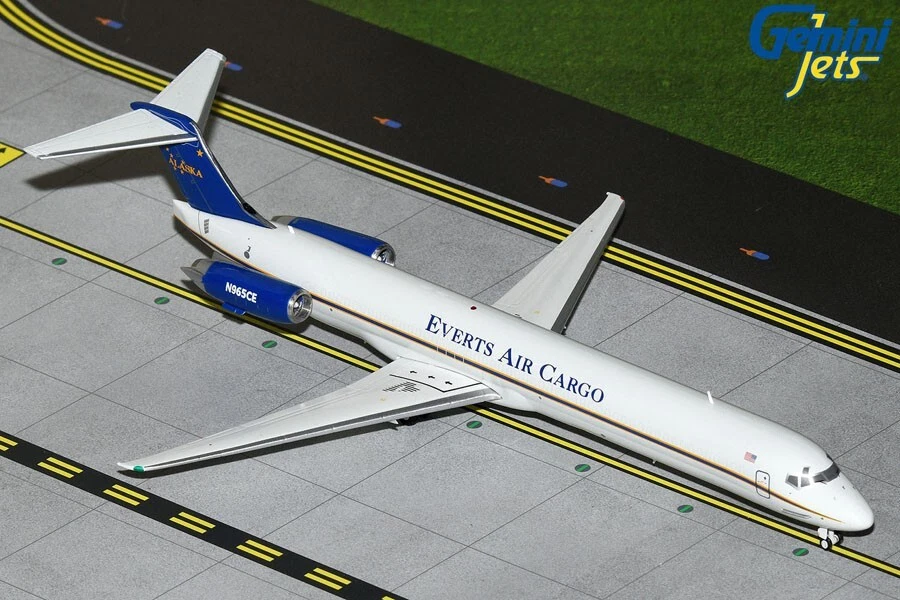 Mcdonnell Douglas Md-88 Aircraft Everts Air Cargo 1/200 Geminijets G2vts1073