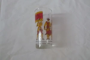 Bicentennial Celebration 1776-1976 6in Glass Cup - Picture 1 of 6