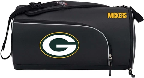 New NFL Green Bay Packers Squadron Premium Duffel Bag / Gym Bag / Training Bag Cover