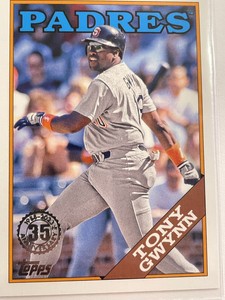 Tony Gwynn 2023 Topps Baseball 1988 35th anniversary insert T-88-87