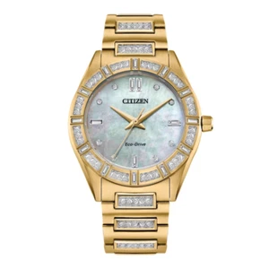 Citizen Ladies Watch EM1022-51D Eco-Drive Diamond Set - Picture 1 of 3