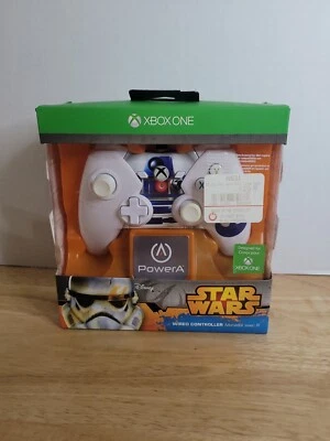 RARE XBOX One Star Wars R2D2 Wired Controller Power A Gamepad Brand New Sealed  - Image 1 of 4