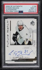 2006 SP Authentic Future Watch 276/999 Evgeni Malkin PSA 9 MINT Rookie Auto RC