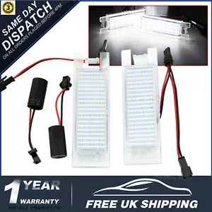 Canbus LED License Number Plate Light For Vauxhall Insignia Astra J H Corsa C D - Picture 1 of 7
