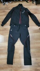 ROCKBROS Cycling Clothing Set Winter Pants & Jacket Rainproof Thermal Fleece